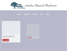 Tablet Screenshot of ameliamusicalplayhouse.com